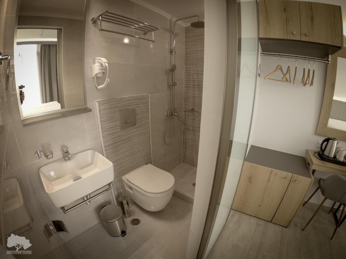 Costa Point Chios Aparthotel Bagian luar foto