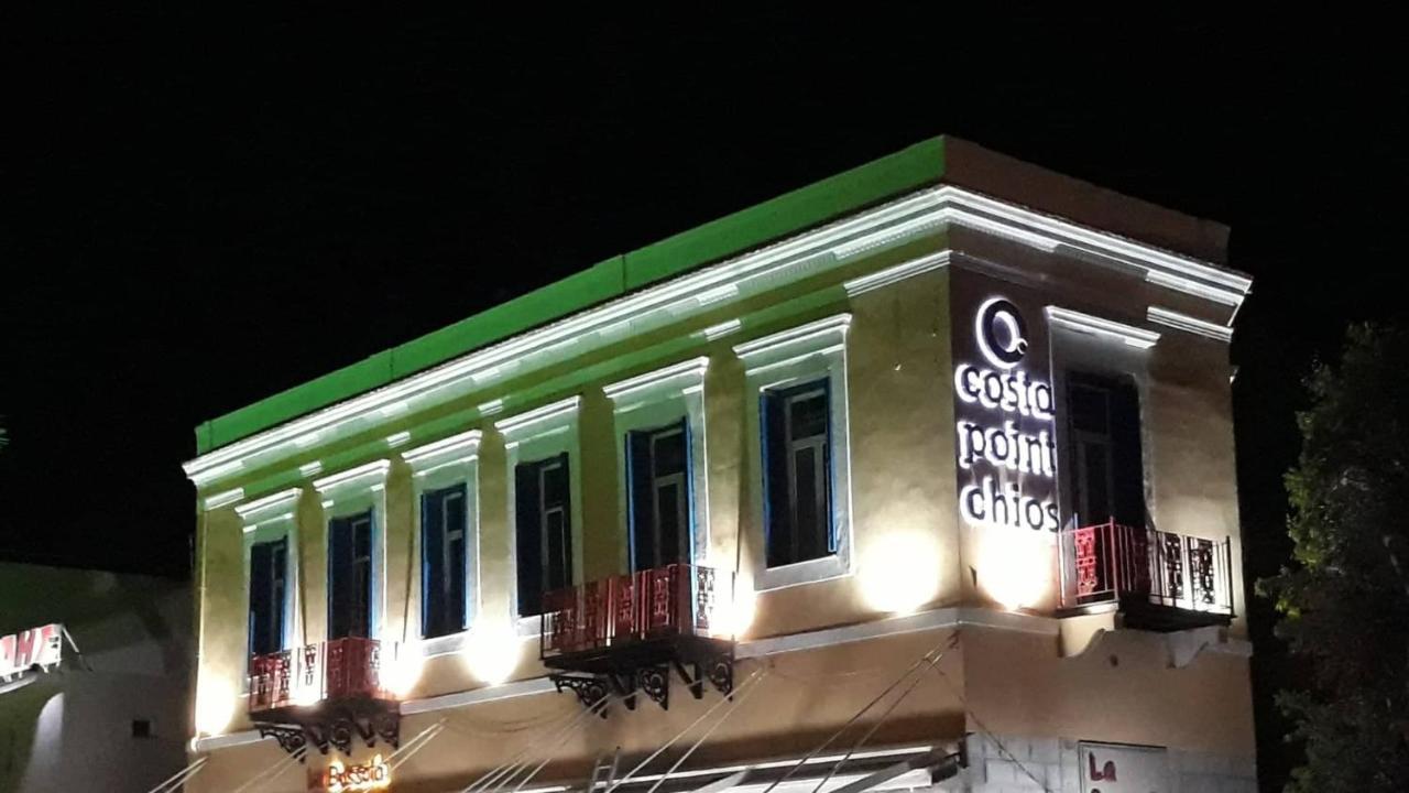 Costa Point Chios Aparthotel Bagian luar foto