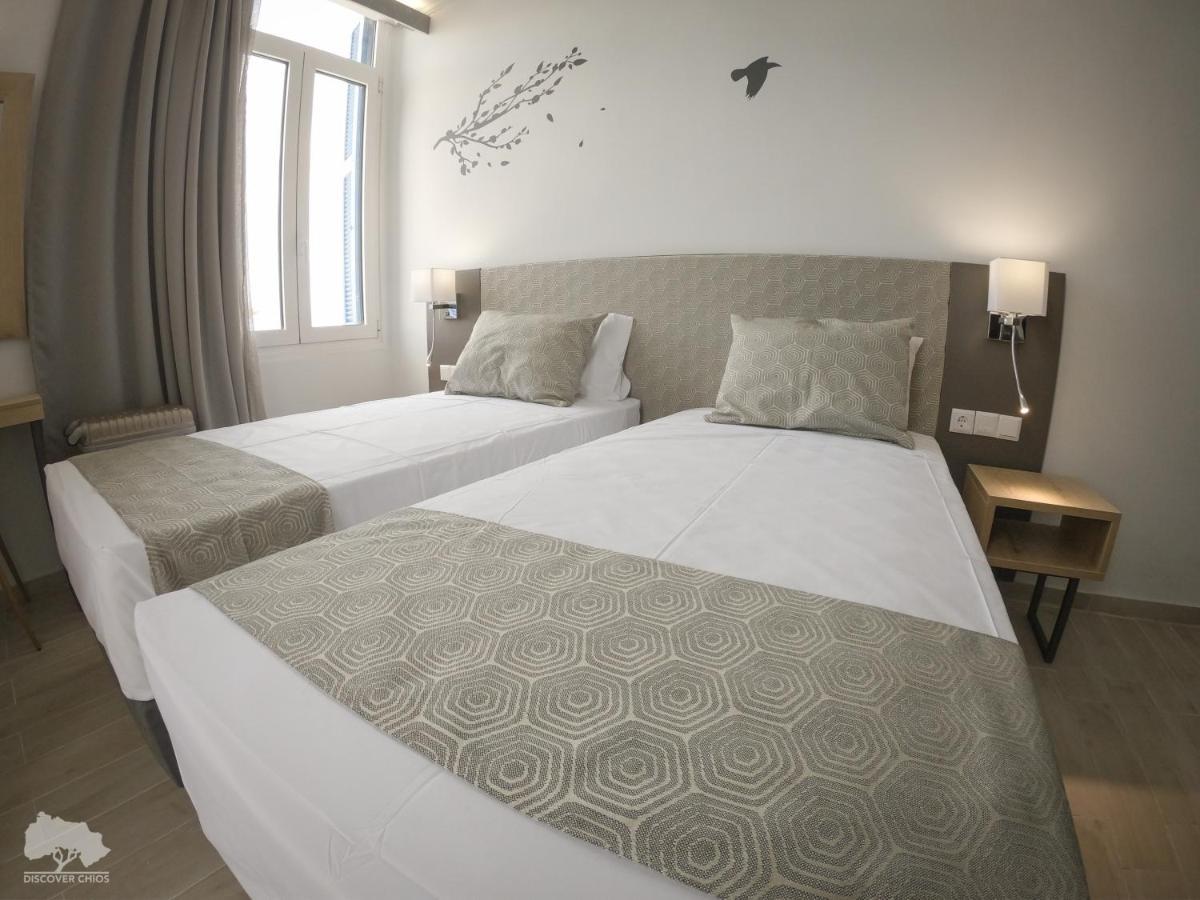 Costa Point Chios Aparthotel Bagian luar foto
