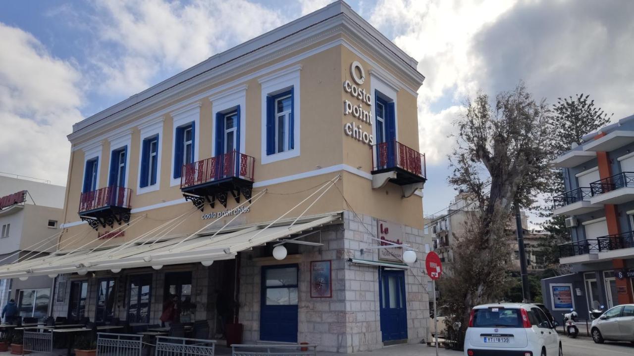 Costa Point Chios Aparthotel Bagian luar foto