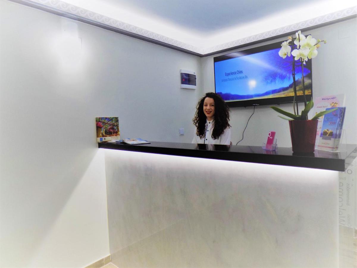 Costa Point Chios Aparthotel Bagian luar foto
