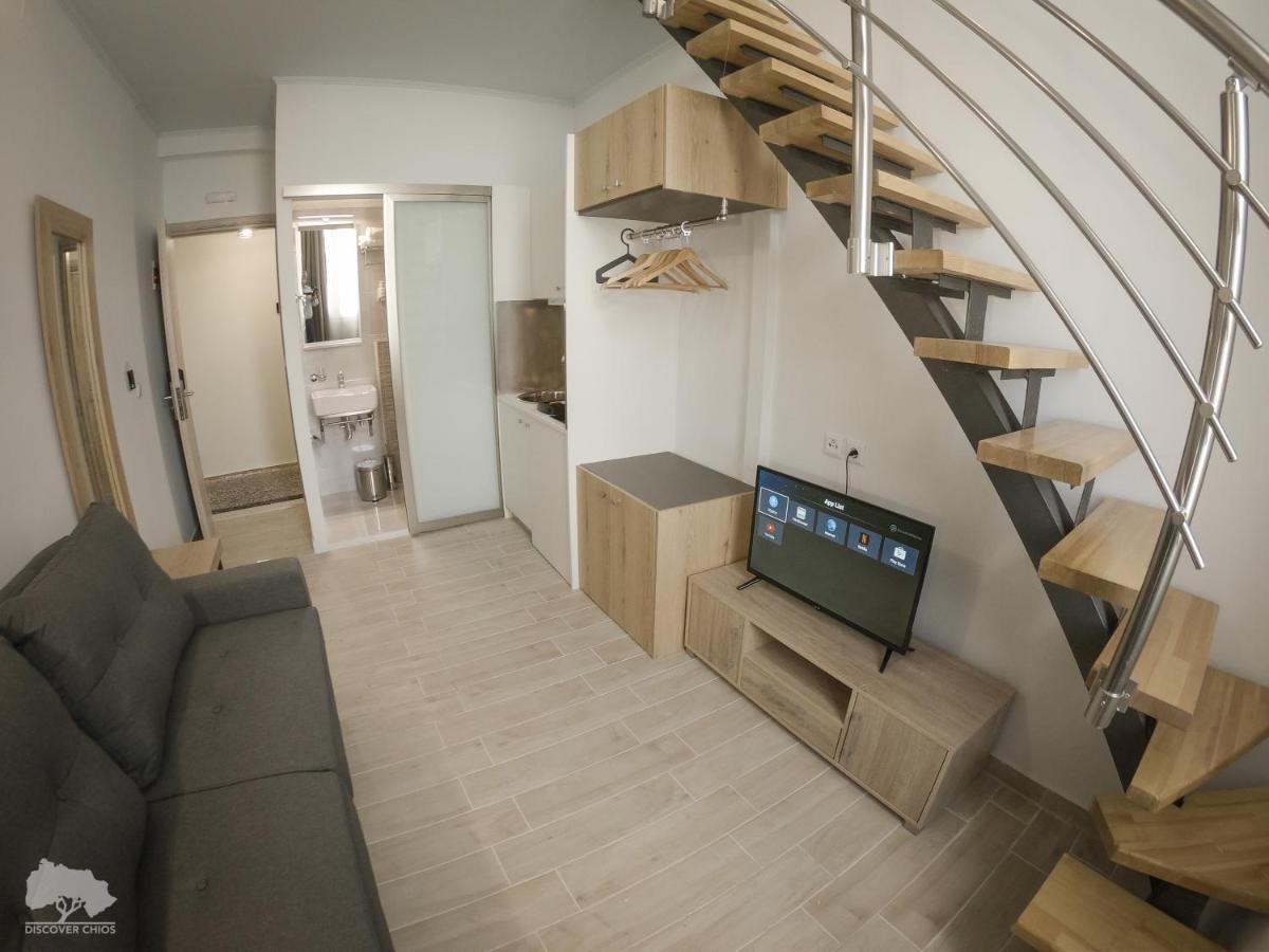 Costa Point Chios Aparthotel Bagian luar foto