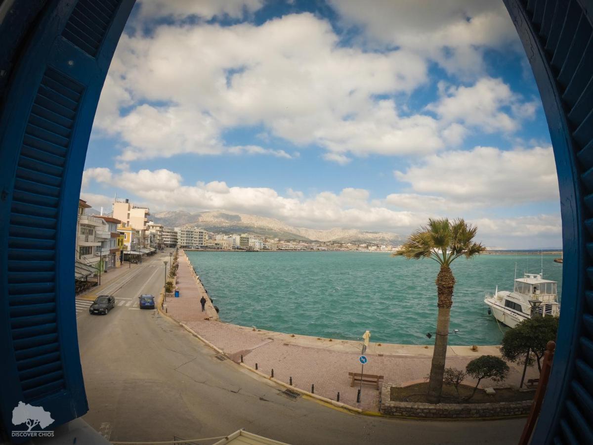 Costa Point Chios Aparthotel Bagian luar foto