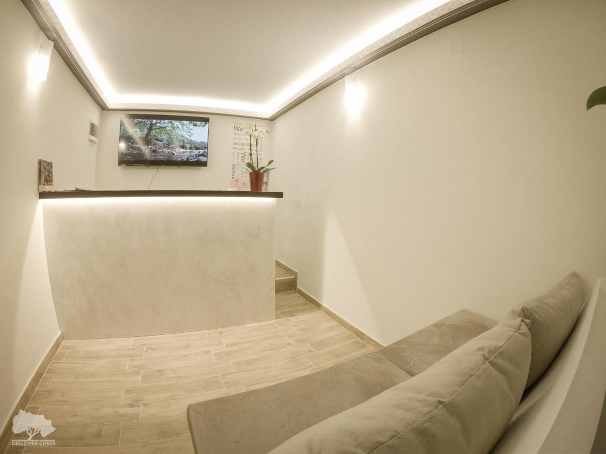 Costa Point Chios Aparthotel Bagian luar foto
